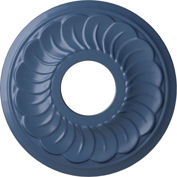 Ekena Millwork Blackthorn Ceiling Medallion (Fits Canopies up to 4 7/8"), 11 3/4"OD x 3 5/8"ID x 1"P, Americana CM11BLAMF - main